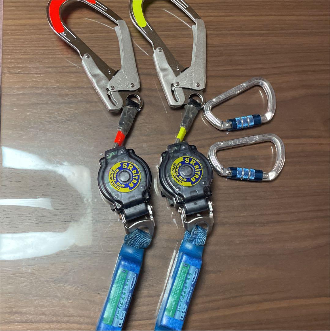 【トラスコ】ショックアブソーバ　安全ベルト　ハーネス　墜落防止器具