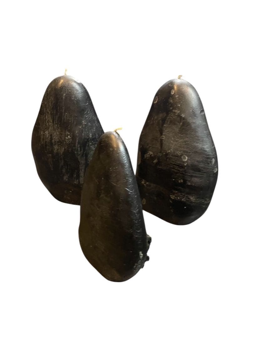 デザイナーキャンドル3個セット