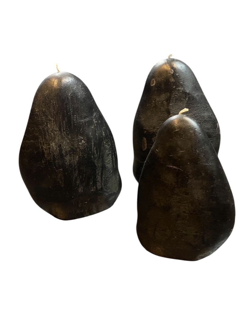 デザイナーキャンドル3個セット