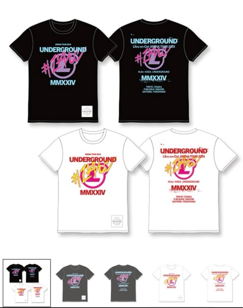 L'Arc〜en〜Ciel ARENA TOUR 2024 グッズ