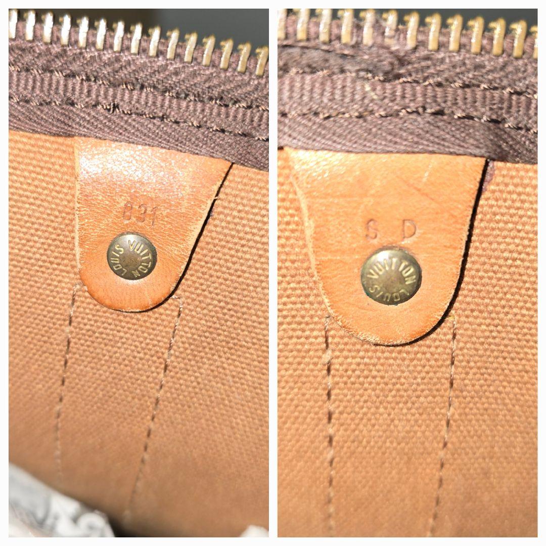 鑑定済　ルイヴィトン　モノグラム　 キーポル55　旅行