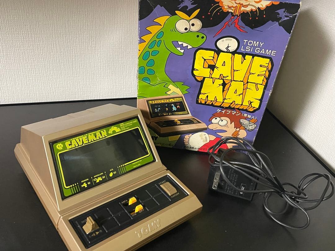 TOMY トミー LSIゲーム ケイブマン 原始人 動作品