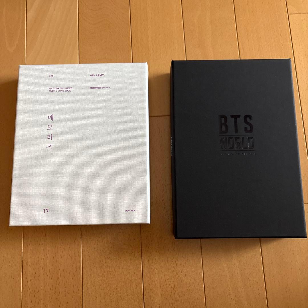 BTS MEMORIES OF 2017 Blu-rayとBTS WORLD