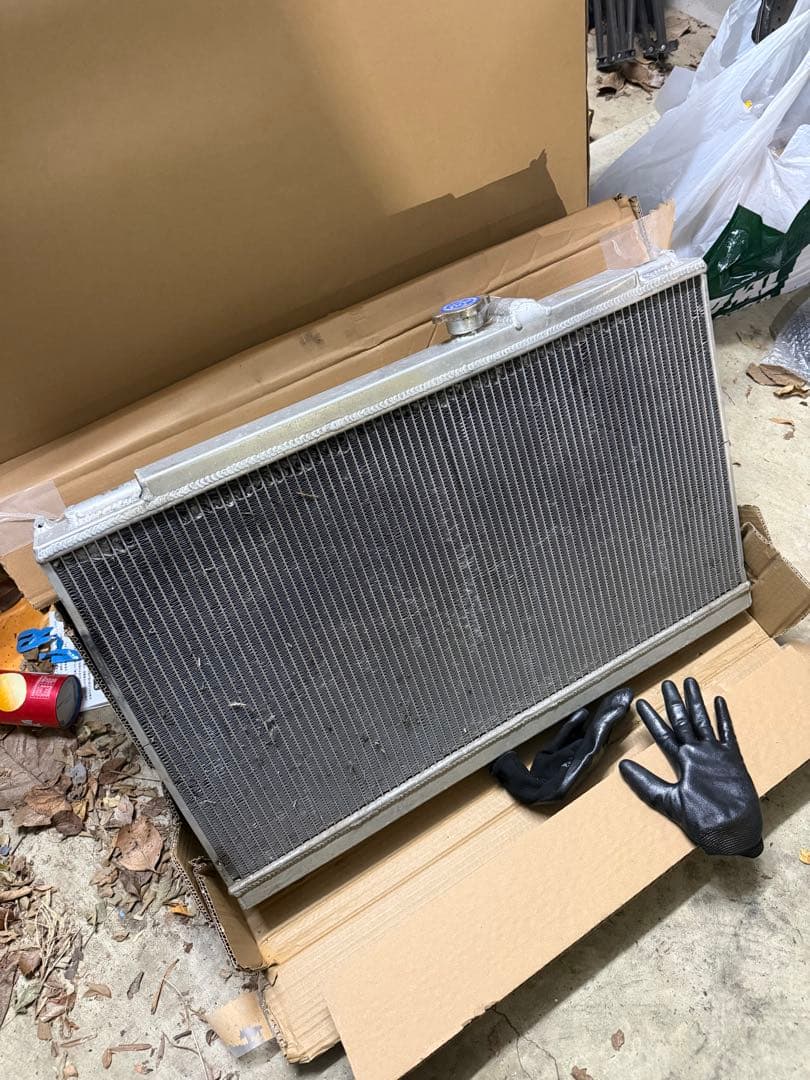 JZX100用BLITZ アルミラジエーター