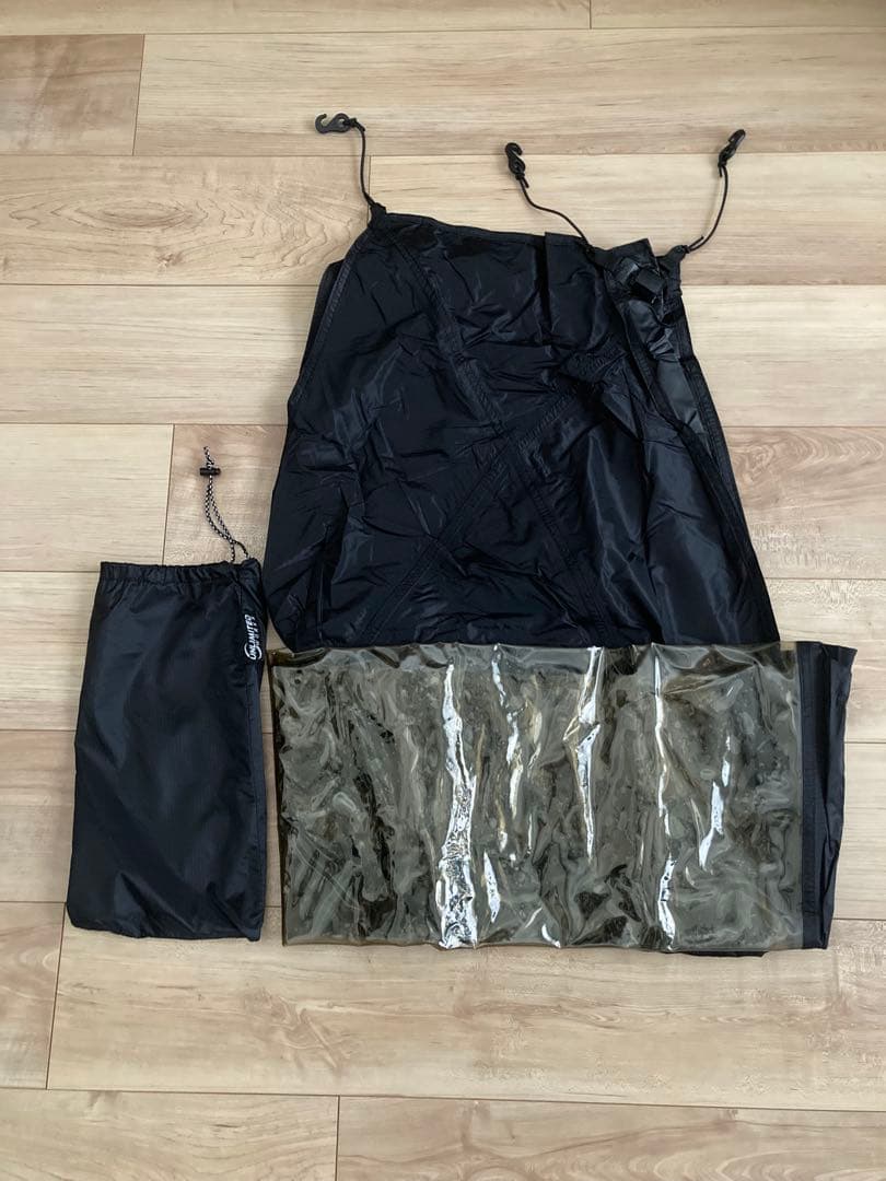 DOKICAMP G2000ブラック　メッシュドア TPUドア　フロアマット付き