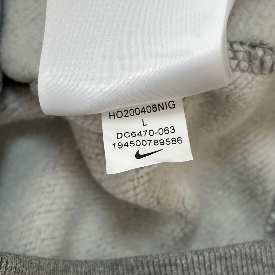 s*様 ★希少レア★NIKE ナイキ ゴツナイキ スウェット L グレー センタ