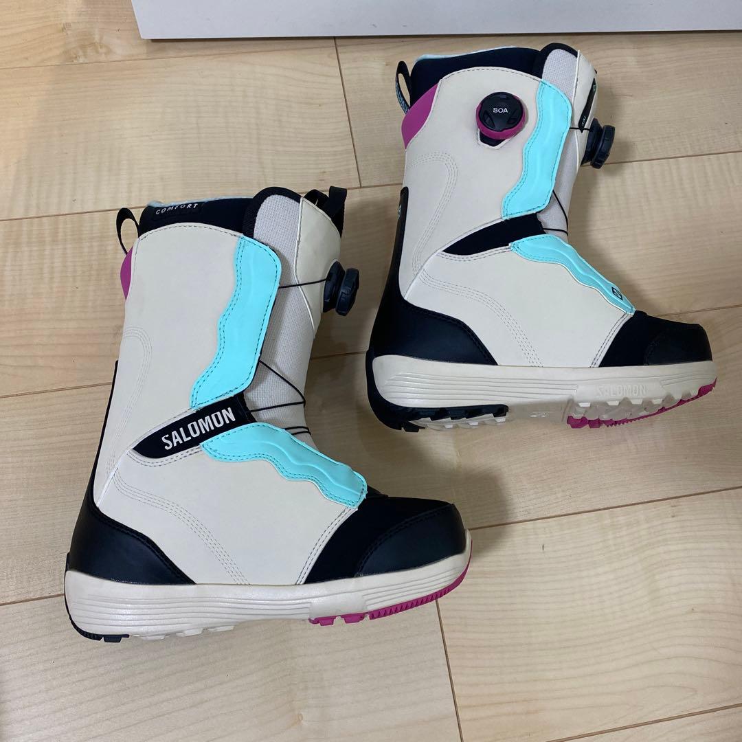 【超美品_即日発送】SALOMON IVY BOA SJ BOA 23.0cm