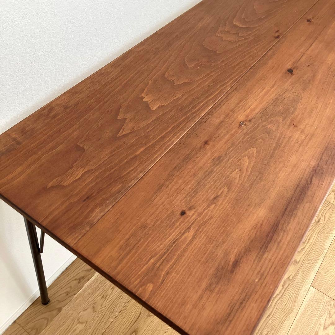 【天板のみ脚別途1,500円】無垢材　デスク　テーブル　◎作業台　什器