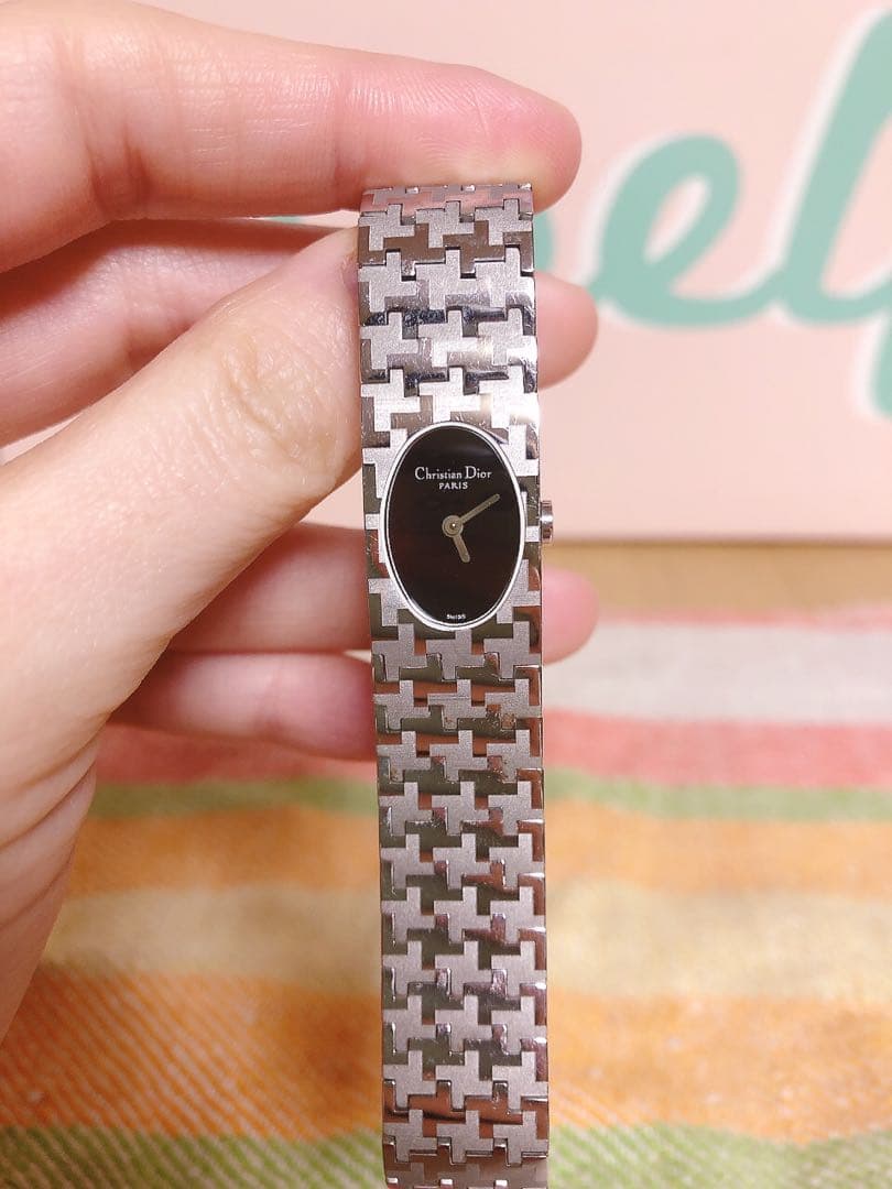 クリスチャンディオール時計　レディース腕時計　人気　シルバー　ブラック