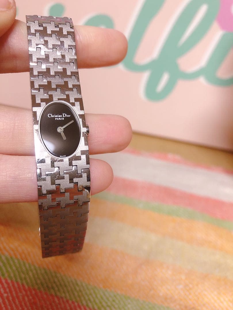 クリスチャンディオール時計　レディース腕時計　人気　シルバー　ブラック