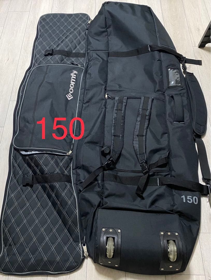 スノボーバック4 wayスノーボードバッグ　150cm キャスター付き