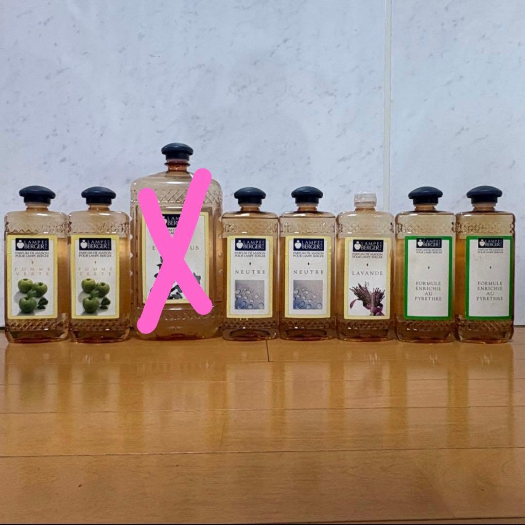 【新品未使用】ランプベルジェ　アロマオイル　500ml×7