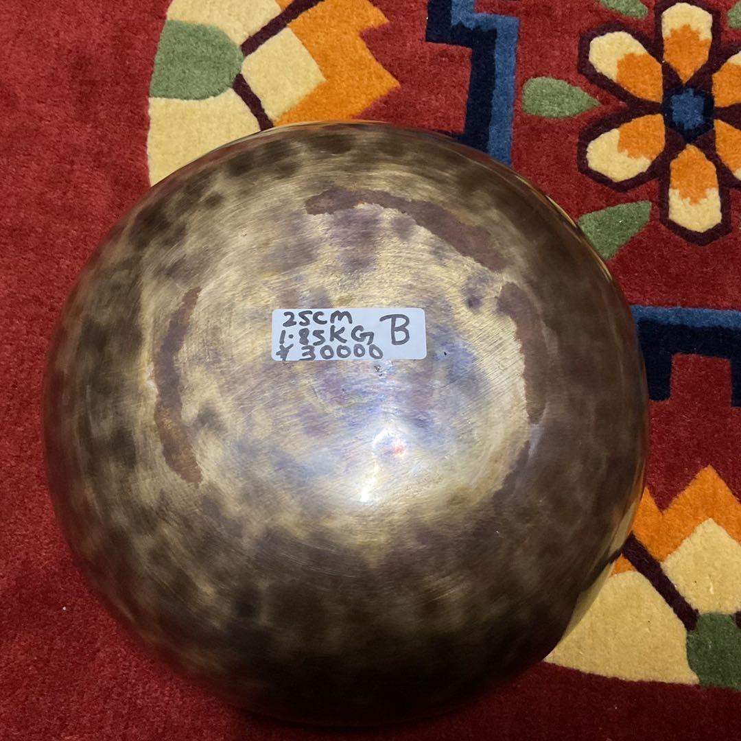 7チャクラシンギングボウルSET ⑧ 【BLACK TIGERデザイン】