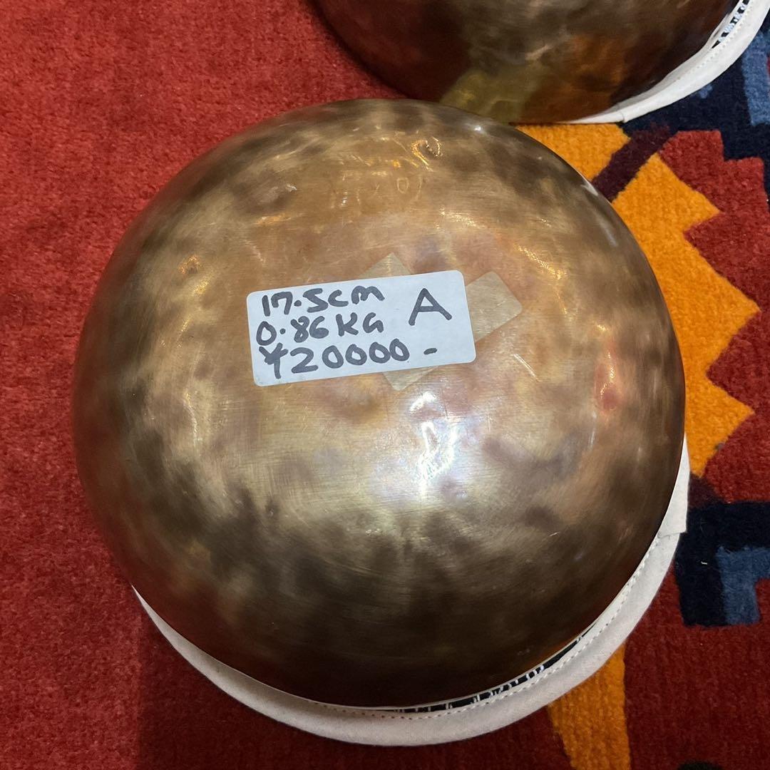 7チャクラシンギングボウルSET ⑧ 【BLACK TIGERデザイン】