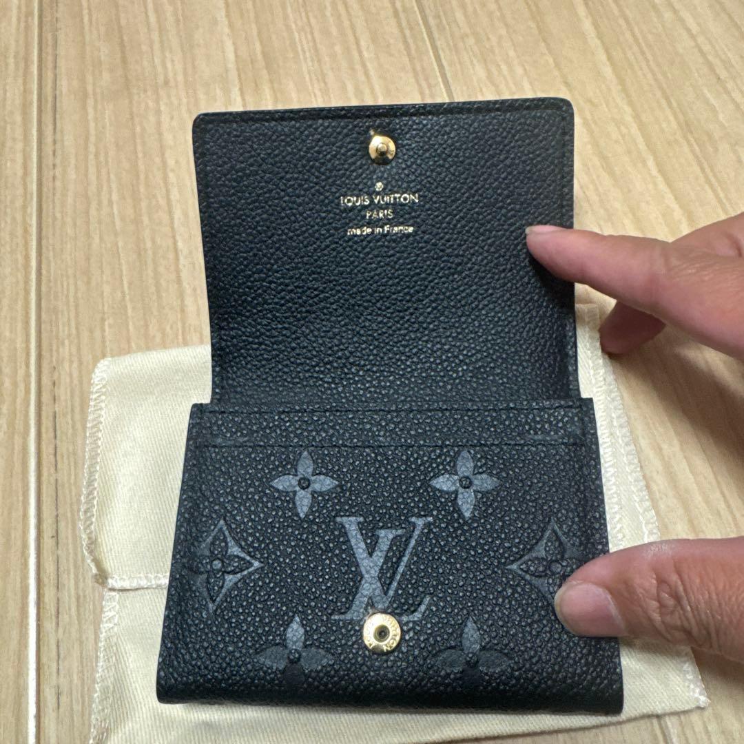 極美品】 LV ルイヴィトン モノグラム アンプラント 名刺入れ カードケース