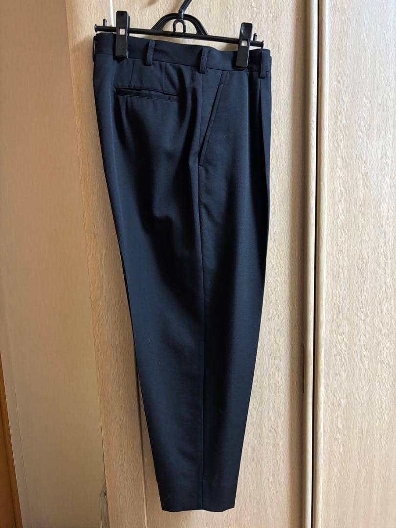 コムデギャルソンオムドゥ ウールギャバパンツ黒 サイズL 美品