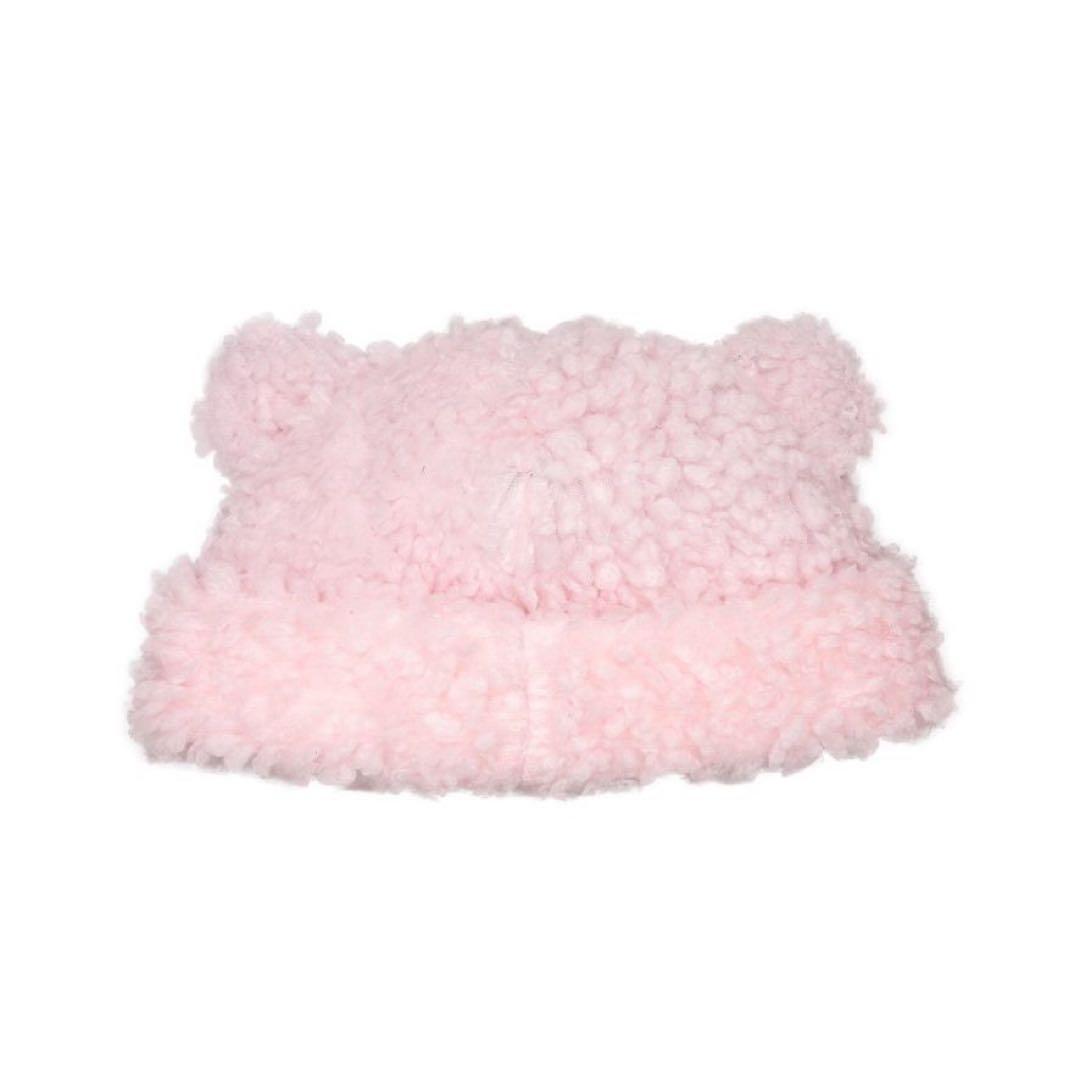 ベイシックス ベアビーニー ピンク