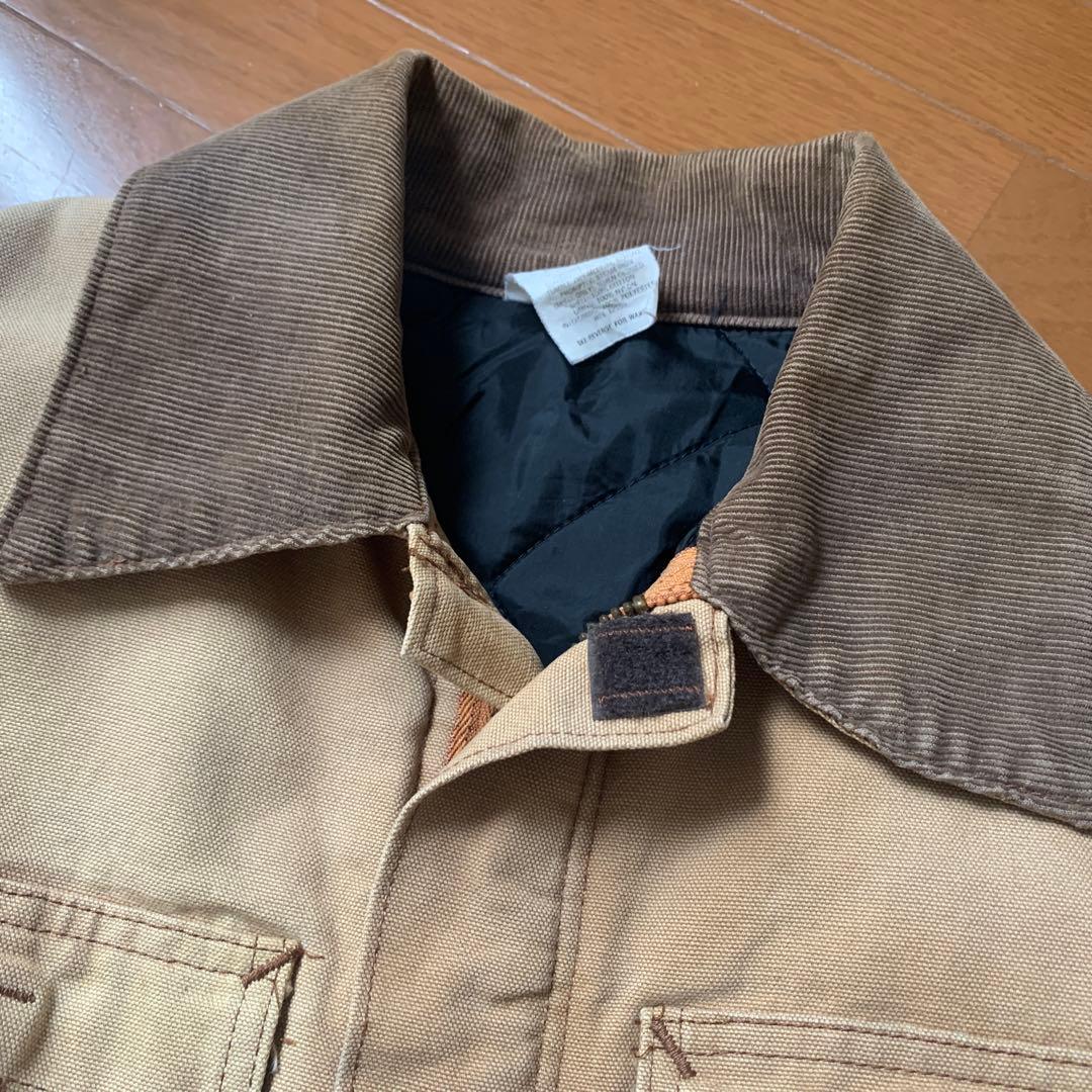 USA製＊星タグ 80's Carhartt トラディショナル コート 茶 XL