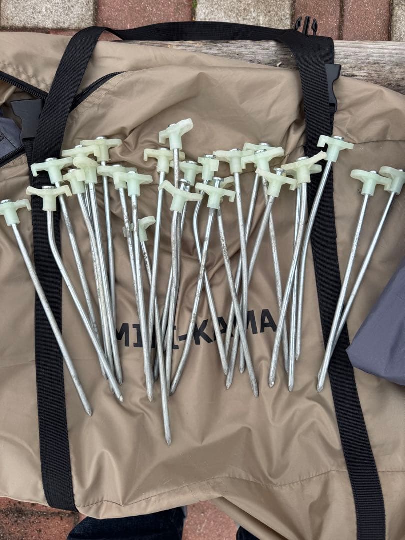 DODカマボコテントミニ、タープセット