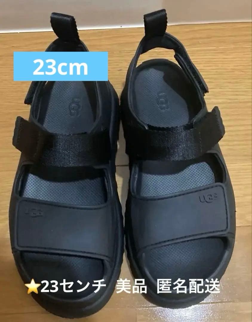 美品　UGG GOLDENGLOW アグ ゴールデングロウ ブラック 23cm