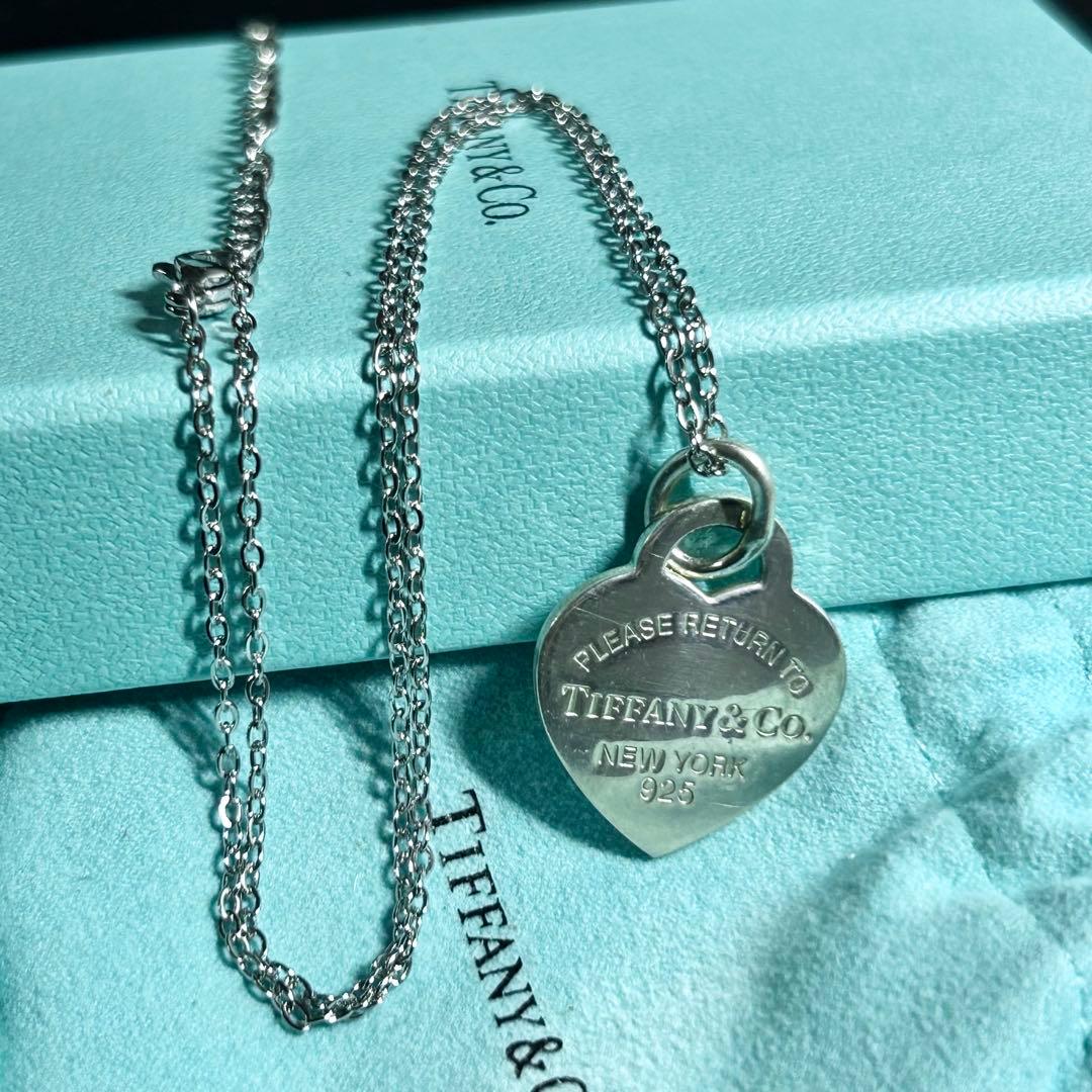 ティファニー　リターントゥ　ハート　ネックレス　ペンダント　Tiffany 美品