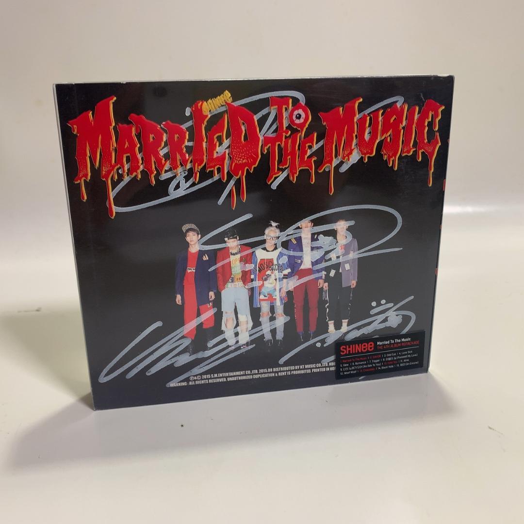 SHINee Married to the Music 4集 直筆サイン入り