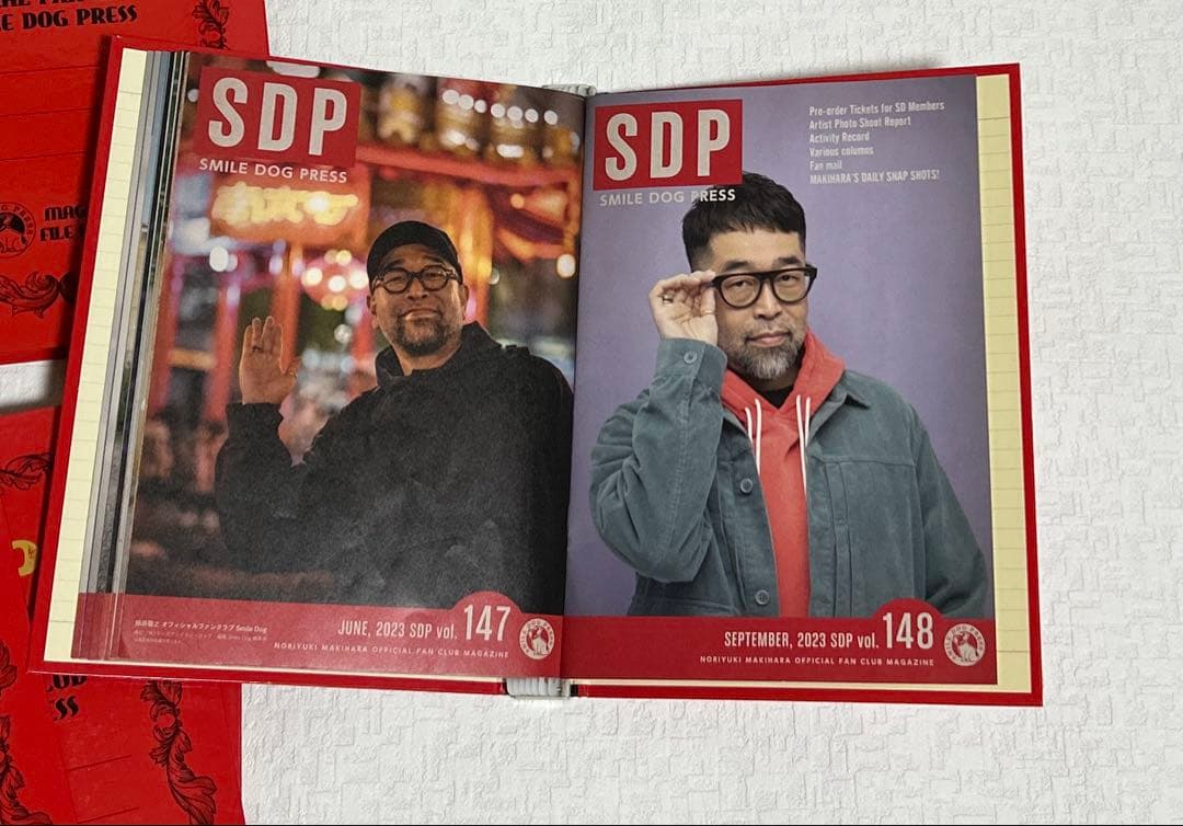 非売品　槇原敬之　ファンクラブ会報　vol.1・９〜148 バインダー収納済