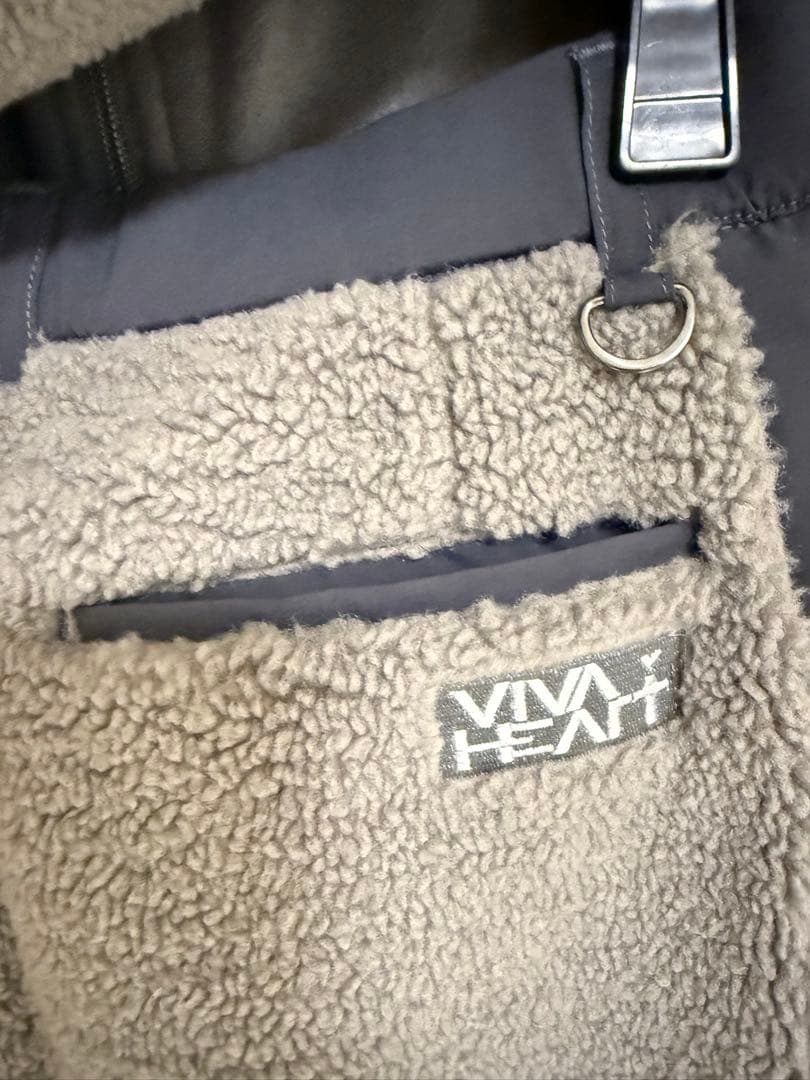 一度のみ着用 M VIVA HEART ボアフリースベスト　スカート　セット