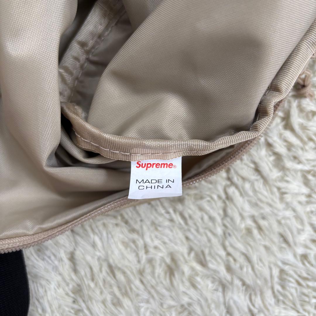 希少　18ss Supreme ボストンバック　Tan ベージュ　ボックスロゴ
