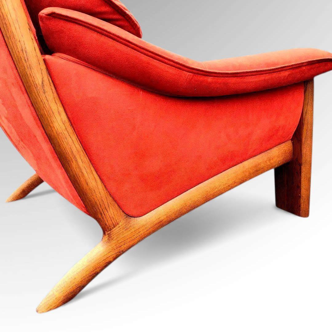 カリモク karimoku ファブリック 天然木 1Pソファ UU4900