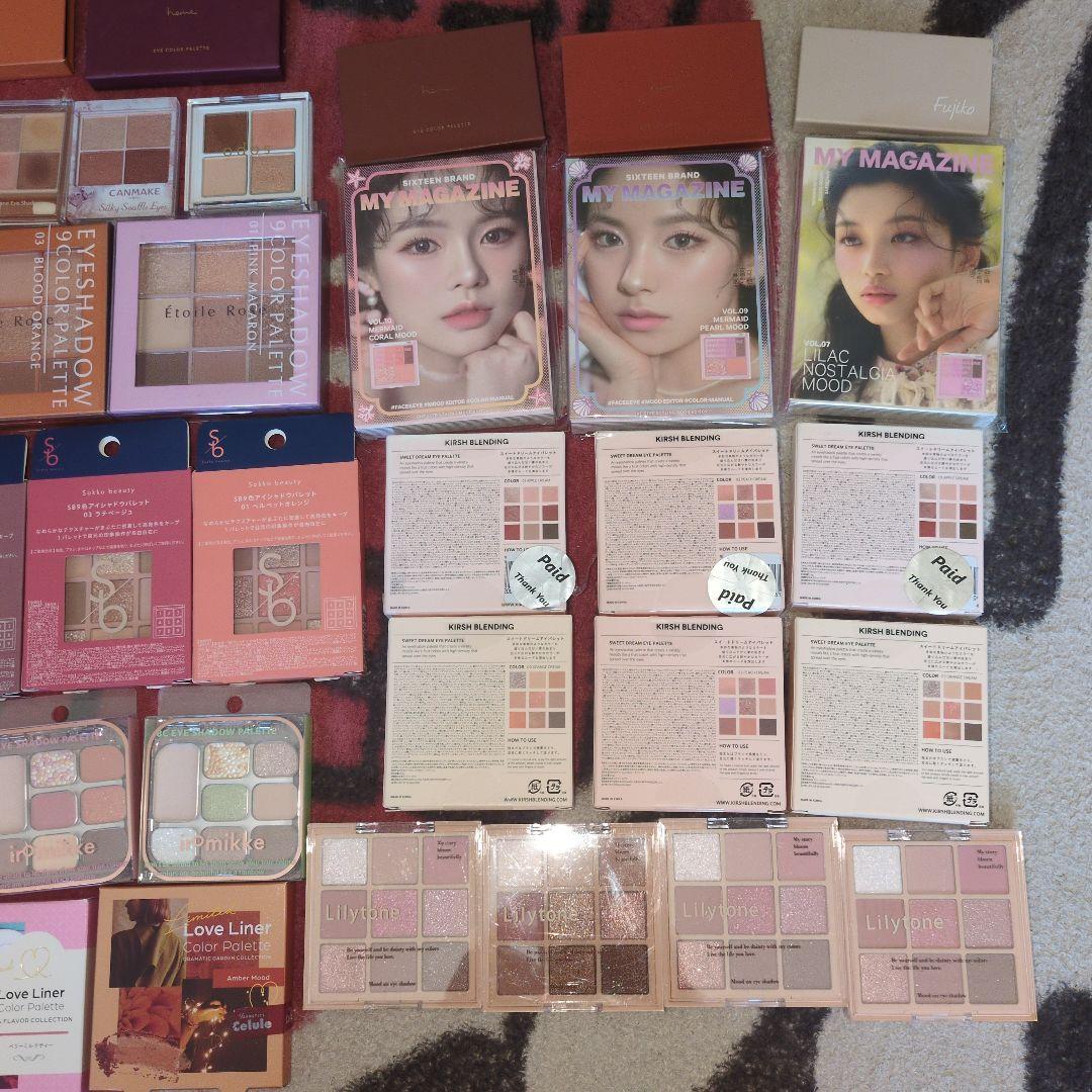 得々！！アイシャドウパレット、ハイライトセット