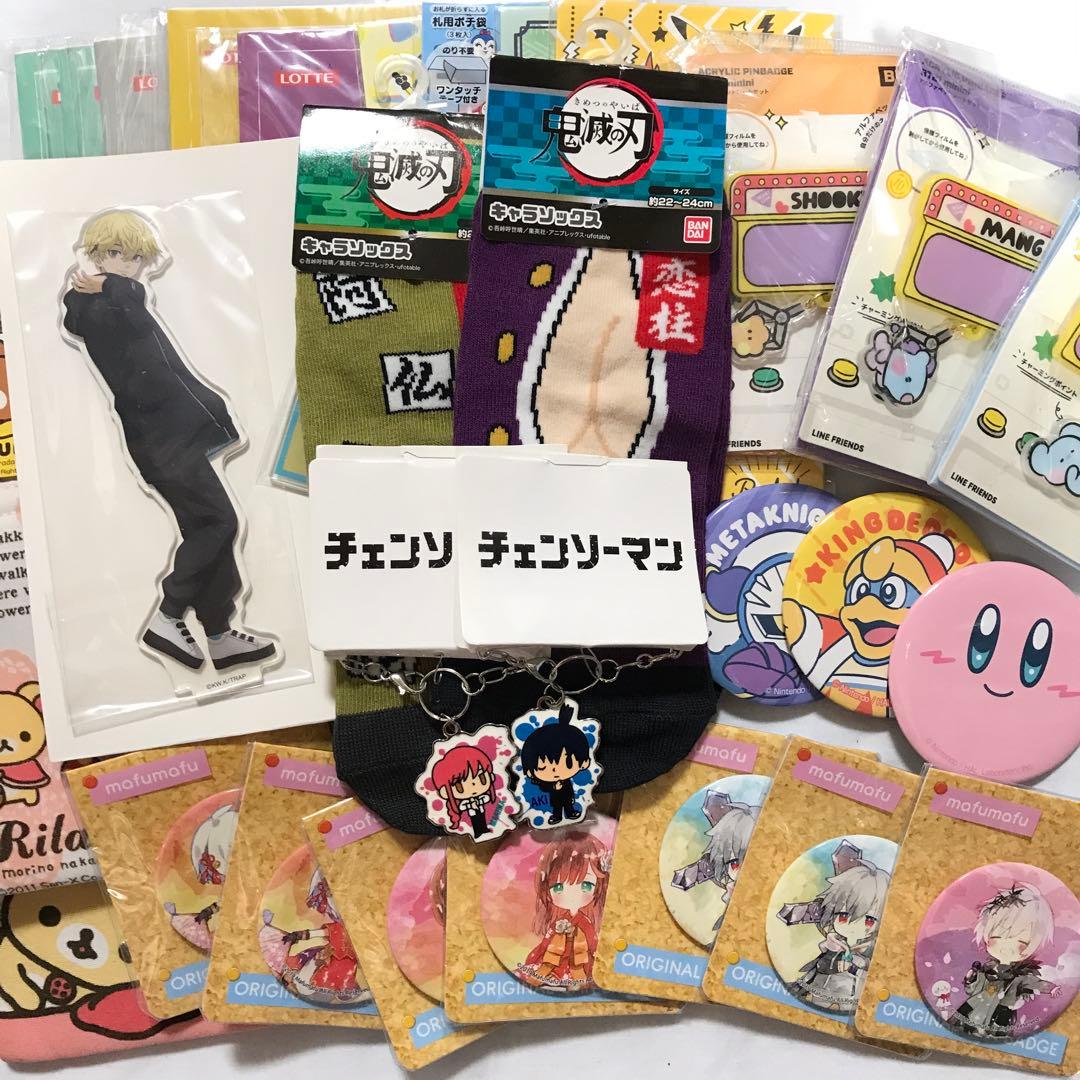 ノンジャンル　アニメ・ゲームキャラクターグッズ　大量　まとめ売り　合計150点