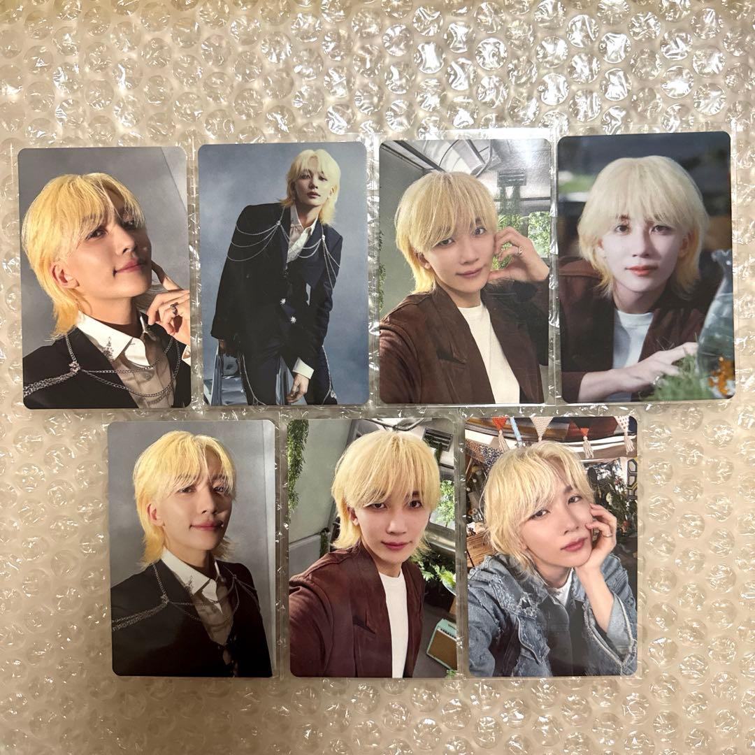 匿名追跡便★ジョンハン 消費期限 封入/特典トレカ 全種20枚セット