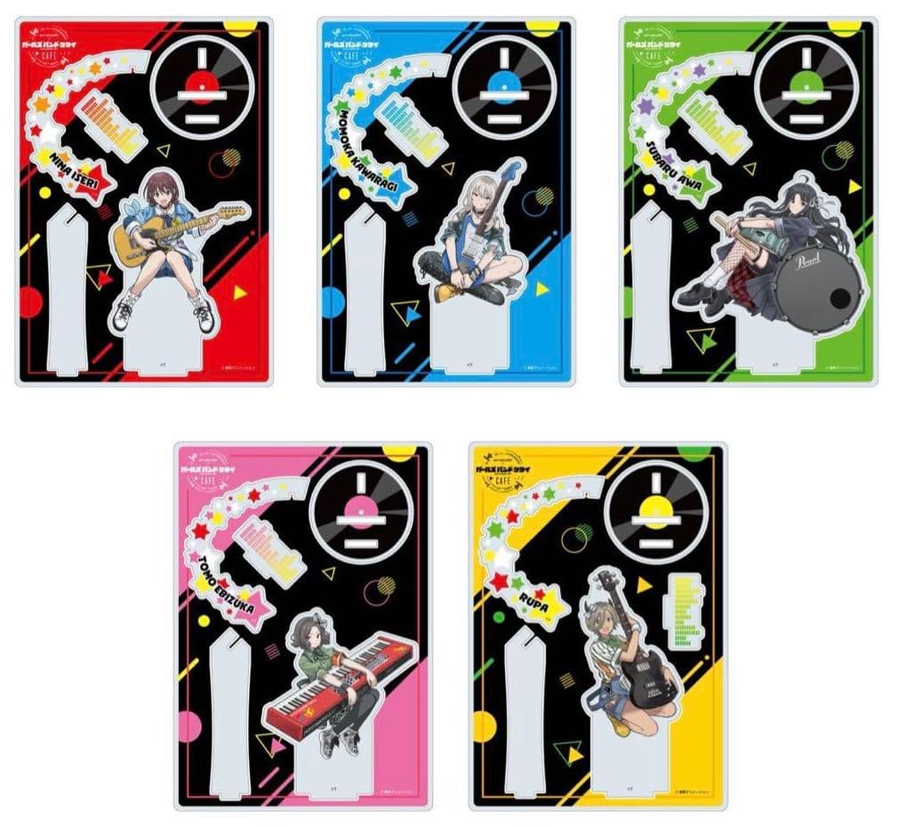 ガールズバンドクライ × andgallery アクリルスタンドセット