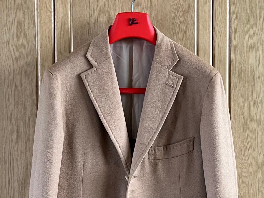 ISAIA イザイア CORTINA キャメルヘア 100% ジャケット 50