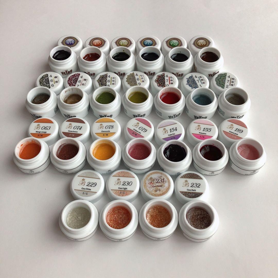 お得☆VETRO カラージェル162色＆パーツ類セット