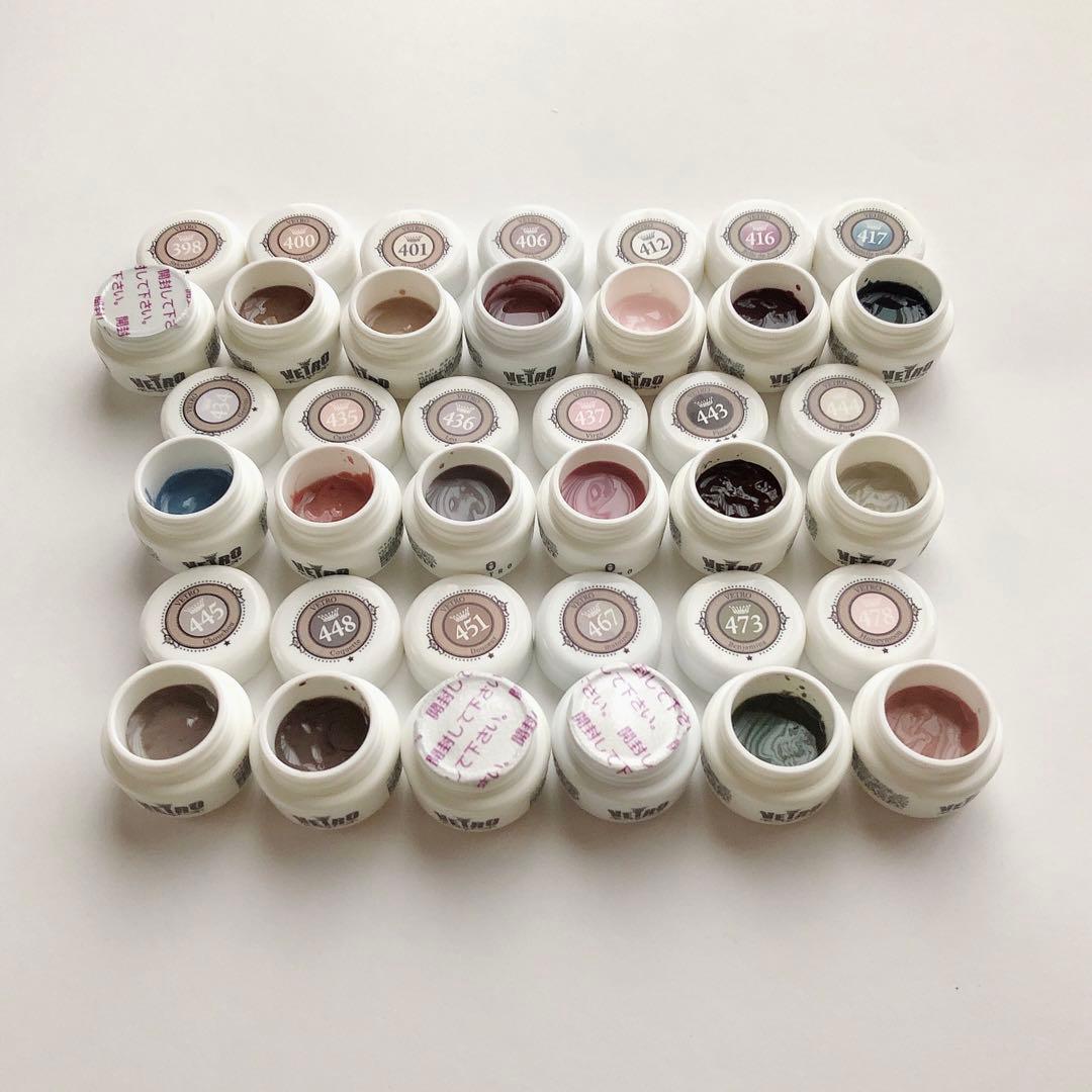 お得☆VETRO カラージェル162色＆パーツ類セット