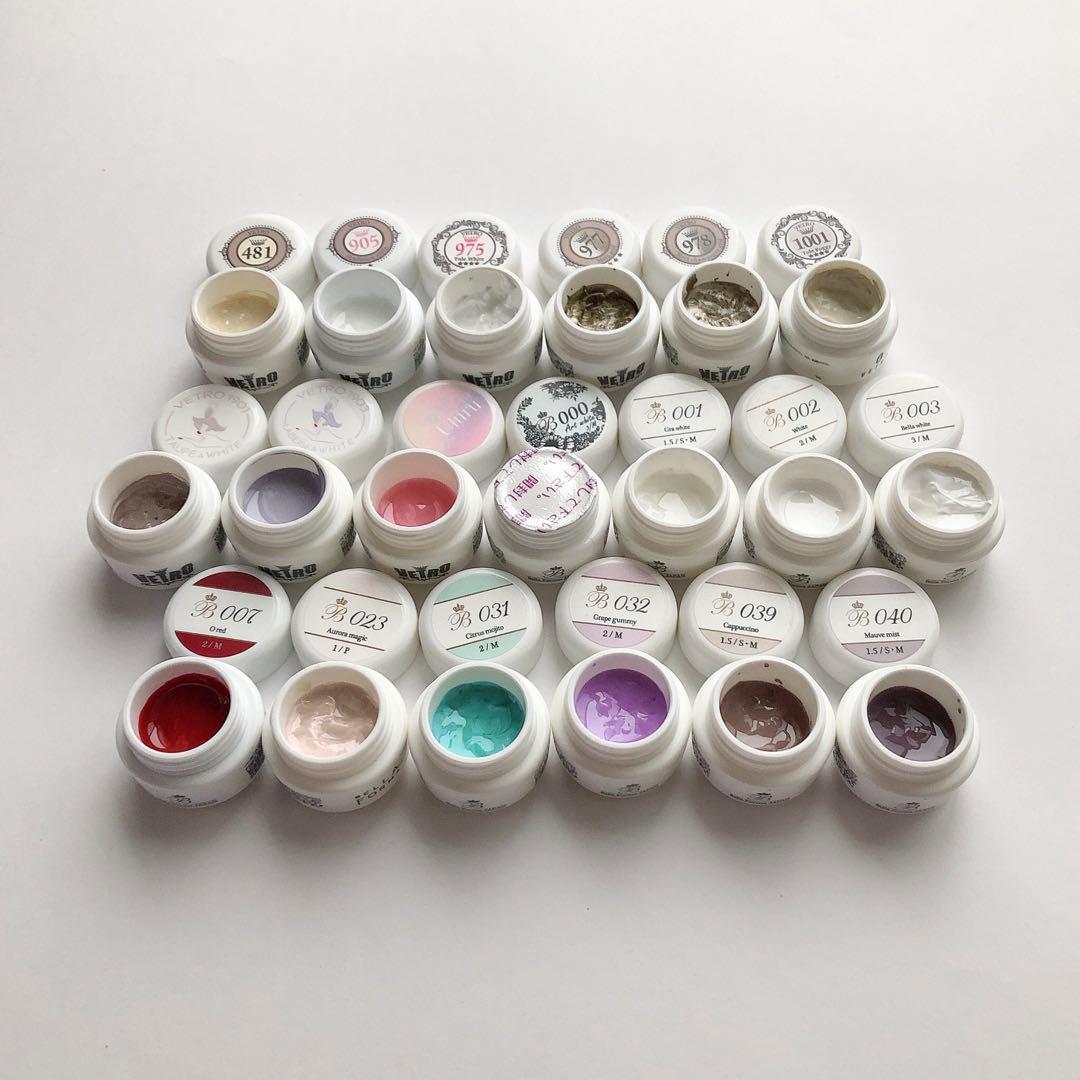 お得☆VETRO カラージェル162色＆パーツ類セット