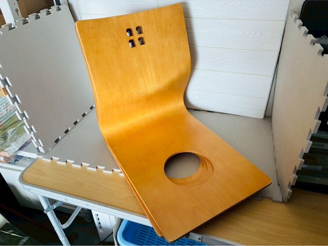 木製 座椅子 12個セット 和室 法事 旅館 民宿 レトロ 椅子 家具