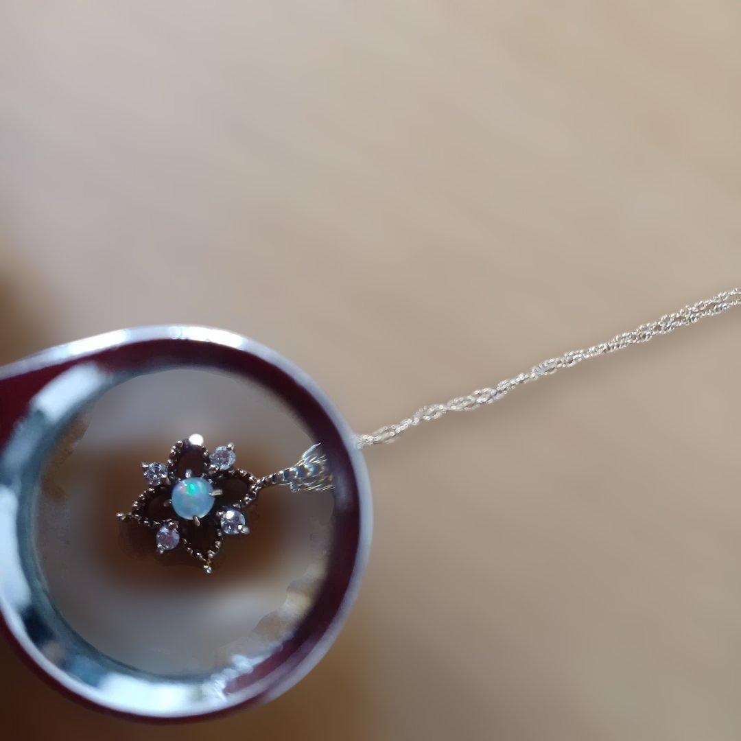 ひ*ん様 ete　 K10　ネックレス　オパール