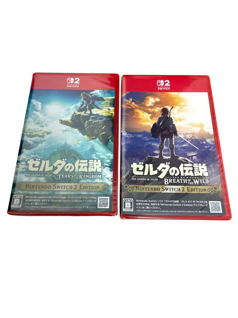 Switch2 ゼルダの伝説 ブレスオブザワイルド ティアーズオブザキングダム