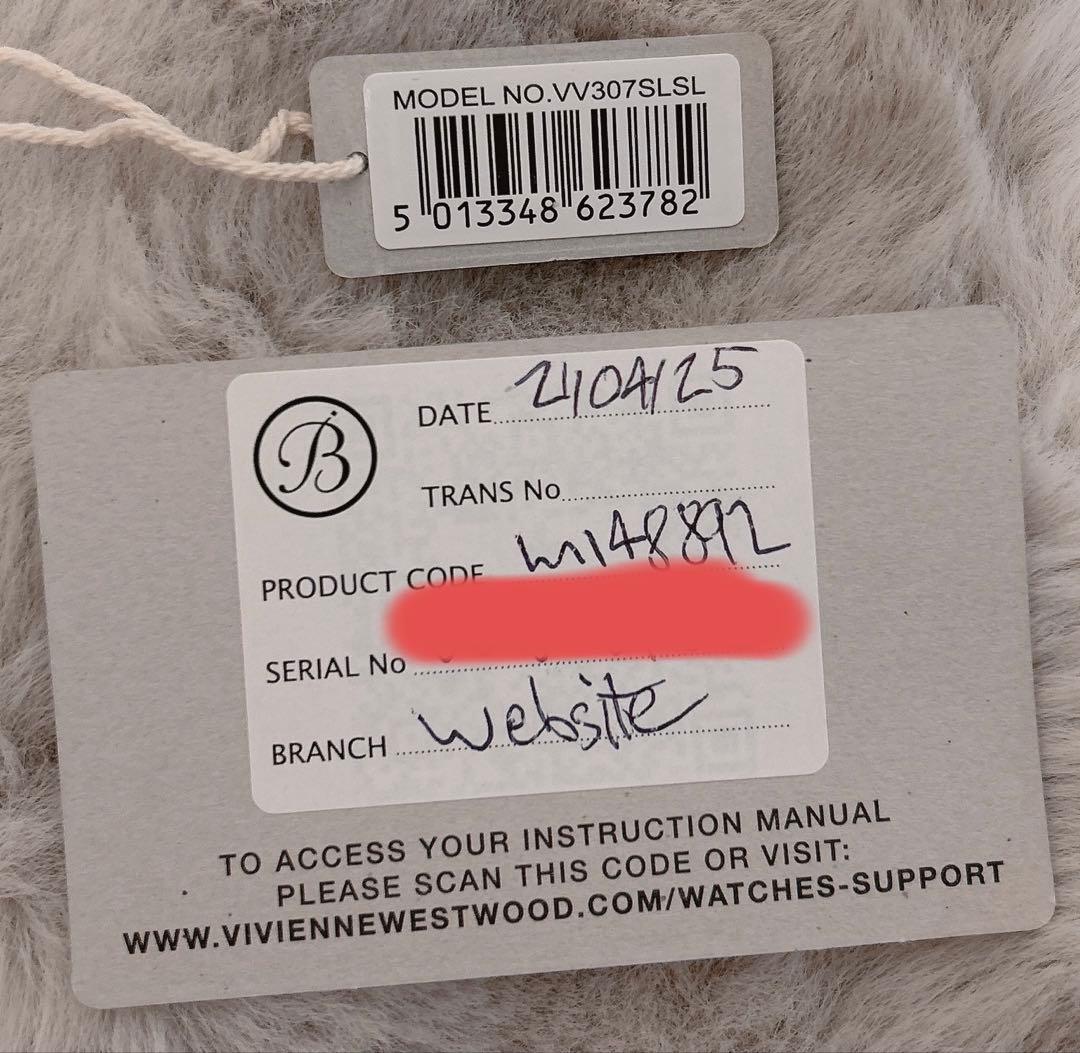 Vivienne Westwood THE STRAND 時計 ブレスレット