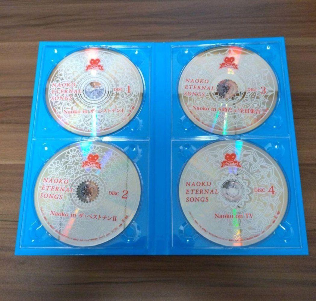 河合奈保子/NAOKO ETERNAL SONGS〈4枚組〉/DVD-BOX