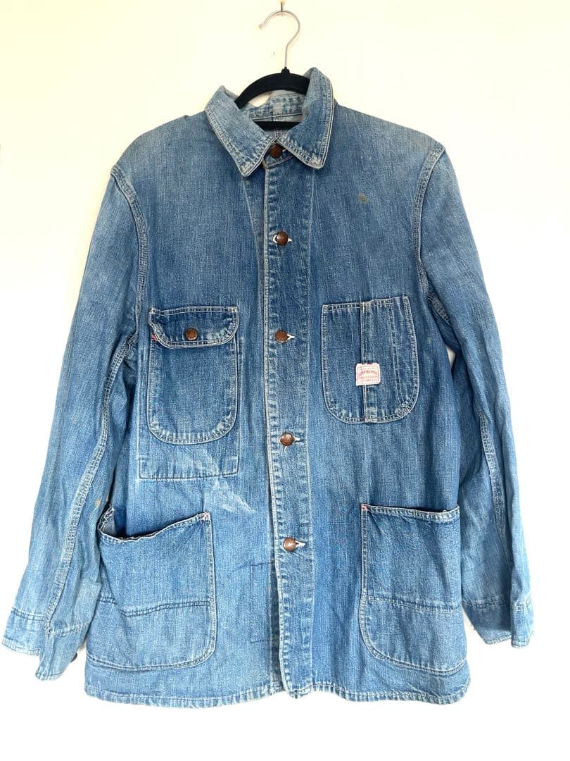 古*男様 古着　40s SUPER BIG MAC カバーオール　デニム　ジャケ