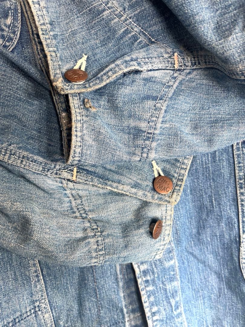 古*男様 古着　40s SUPER BIG MAC カバーオール　デニム　ジャケ