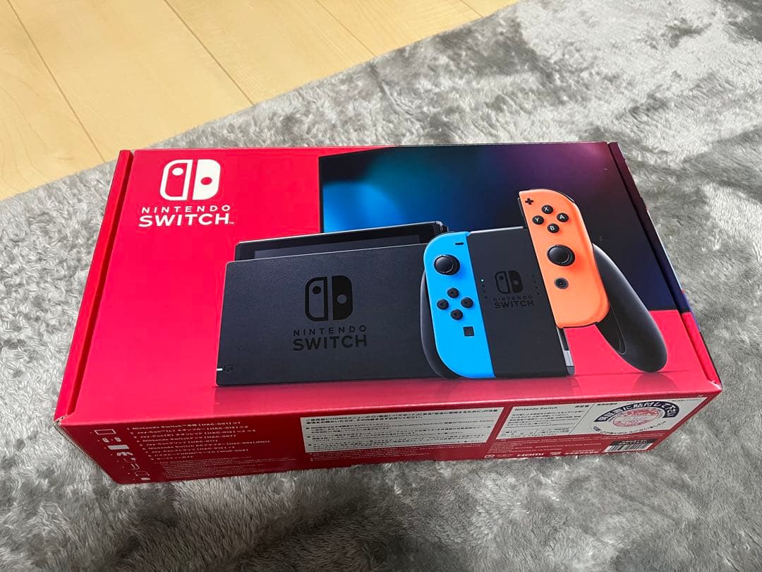 【動作確認済み！】Nintendo Switch 本体セット ネオン