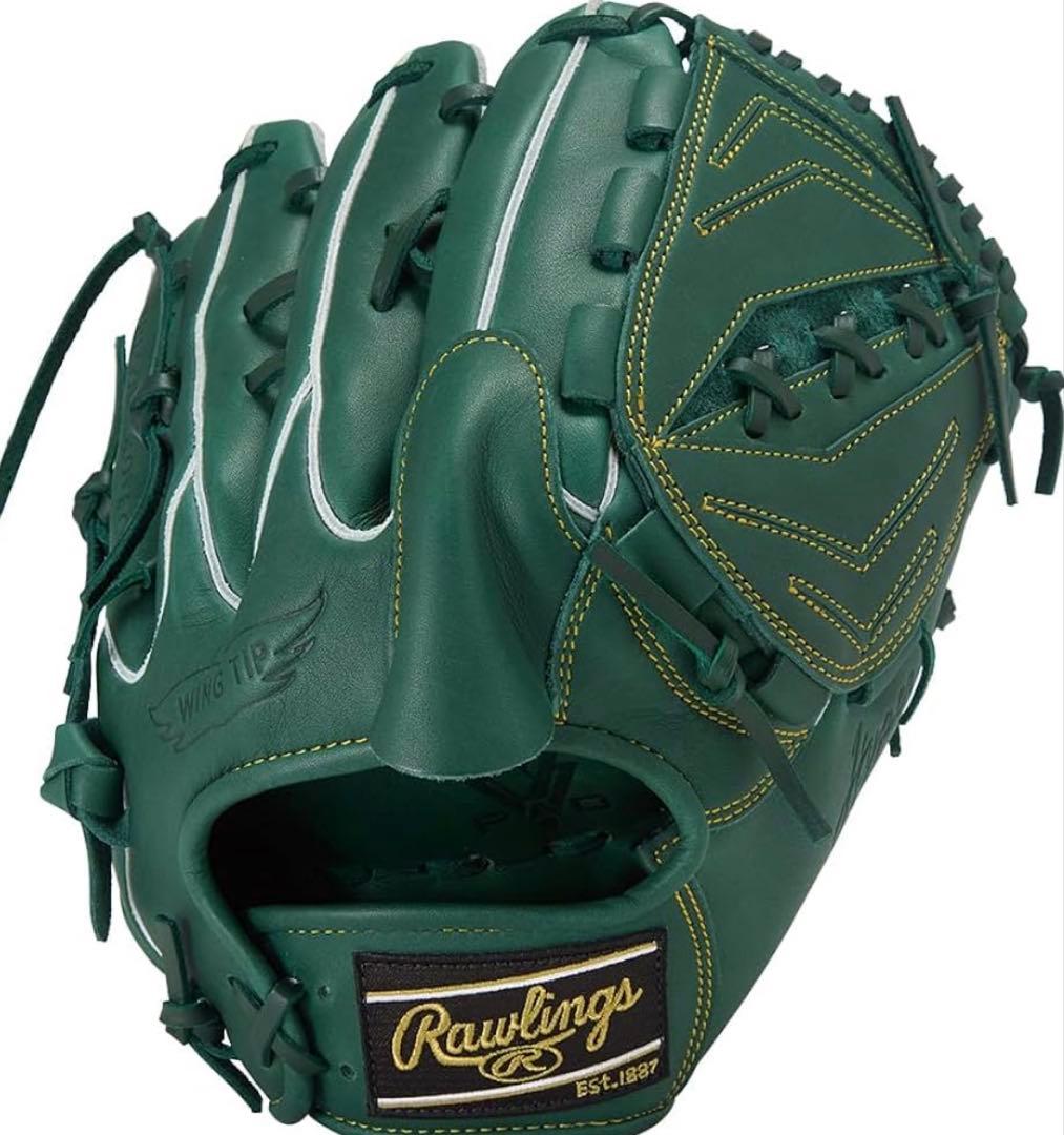 Rawlings W19G12 緑色 右手用グローブ