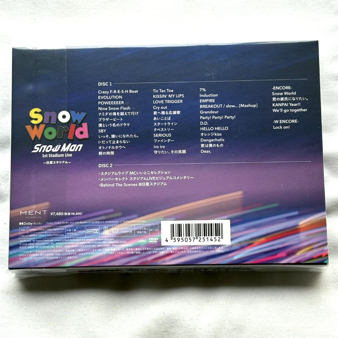 ★FC限定盤 DVD ★ World ★日産スタジアム ★Man