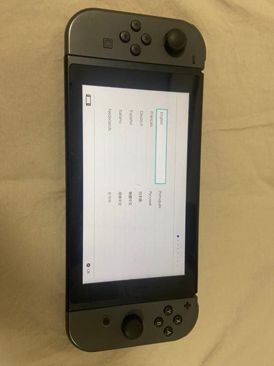 «中古» Nintendo Switch グレー モンハンライズ コントローラ