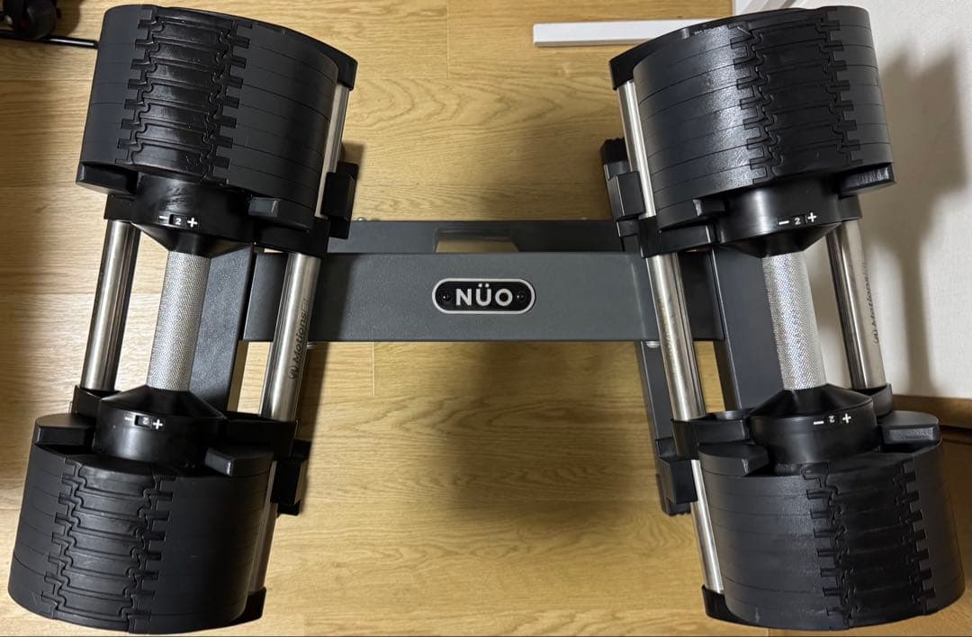 セット2/3フレックスベル可変式ダンベル32kg×2個 2kg刻み&専用スタンド